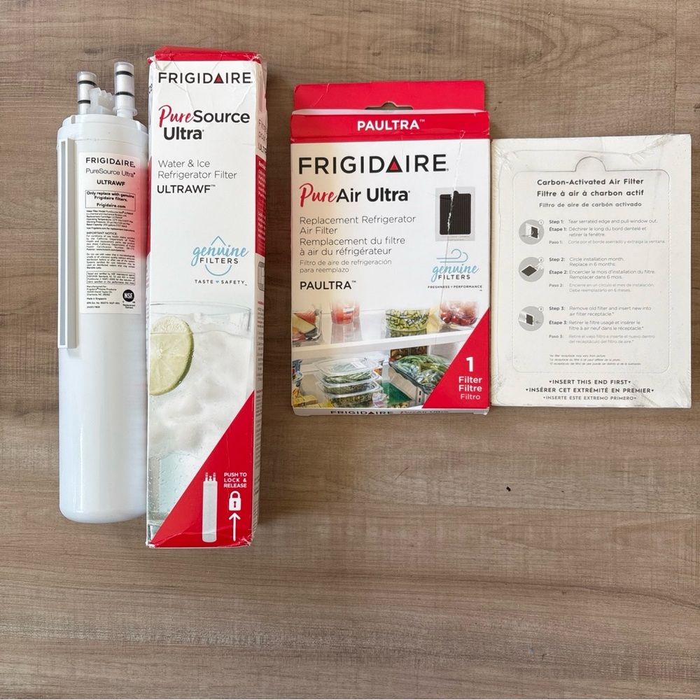 Frigidaire Pure Source Ultra Water Filter ULTRAWF and Air Filter PAULTRA - New